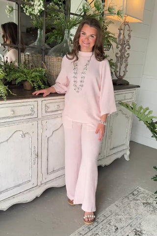 In Style Pant Set Lt Blue Top & Pant Set stylive