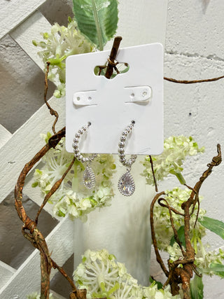 Sharona Earrings Silver Earrings Chic Cool