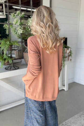 Feel It Latte by Umgee sweater Umgee