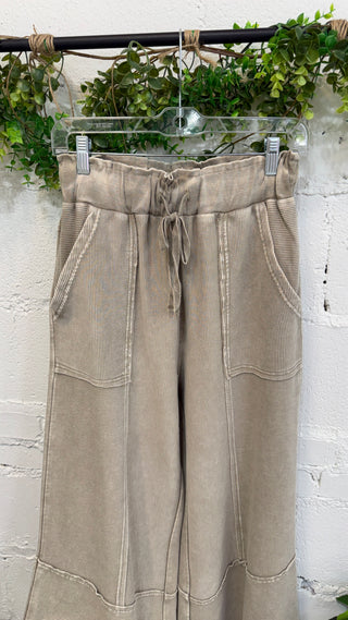 Charleston Pants Lt Mocha by Easel Pants Easel
