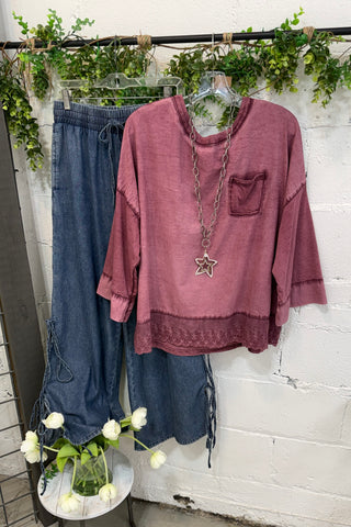 Denisha Top Berry