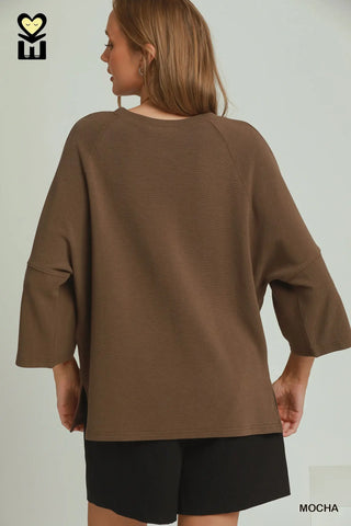 Cecelia Top Black by Umgee Shirts & Tops Umgee