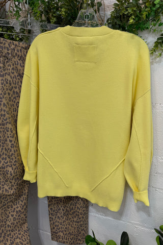 Beaming Sweater Lemon Sweater Cotierra