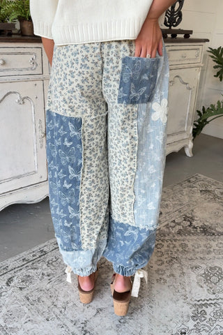 Meadow Pant Butterfly Multi Pants Pol Clothing