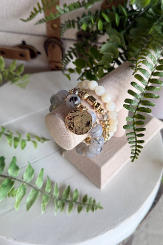 Bondi Bracelet Set Grey