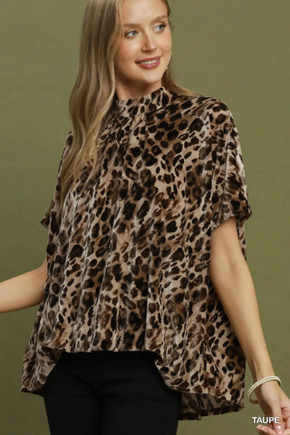 Hypnotic Top Taupe by Umgee