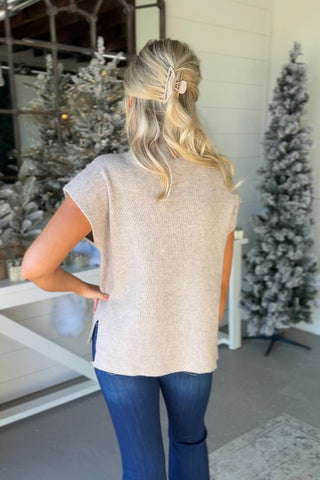 Fresh Spin Sweater Taupe sweater Staccato