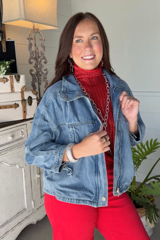Cooper Jacket Denim Jacket Urban Daizy