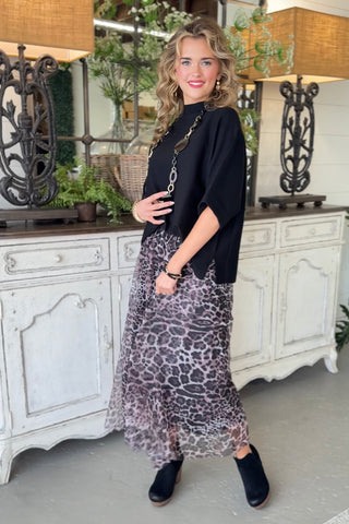 Cougar Skirt Leopard Skirt Faire