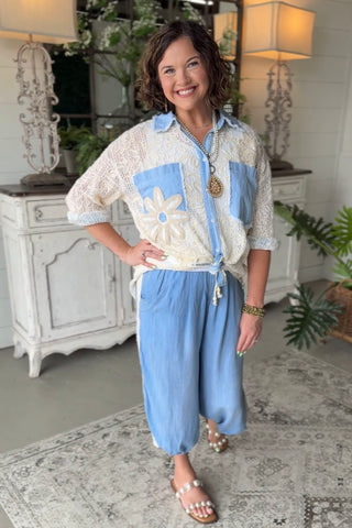 Fanciful Pants Lt Denim