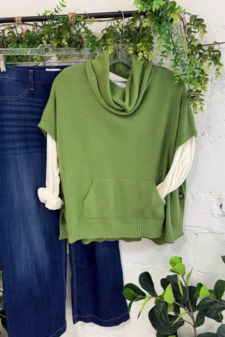 Sassy Lass Sweater Green