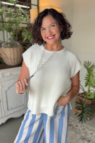 Tucson Sweater Ivory Sweater Zenana