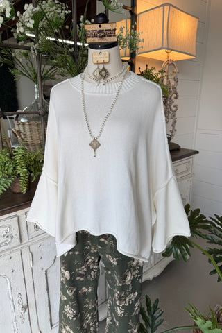 Hampton Sweater Cream Sweater Tres Bien