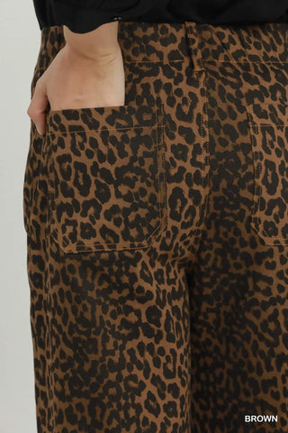 Jungle Jane Pants Brown by Umgee Pants Umgee