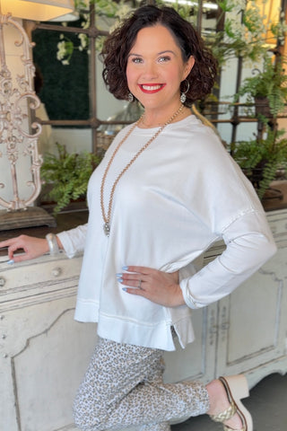 Happiness Top White Shirts & Tops MuMu/JY