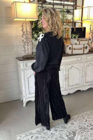 Manor Pants Black by Umgee Pants Umgee