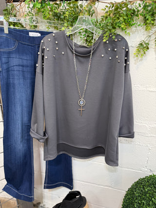 Swag Charcoal Shirts & Tops D Style