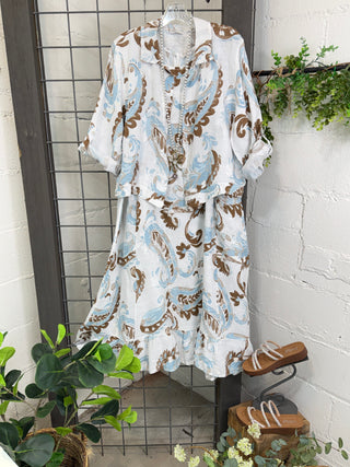 Lawson Dress/Jacket Set White Dresses Prospero