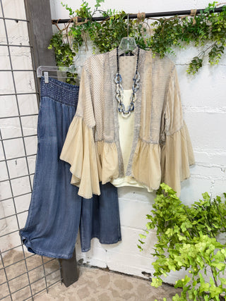 Nicole Kimono Latte Kimonos Young Threads