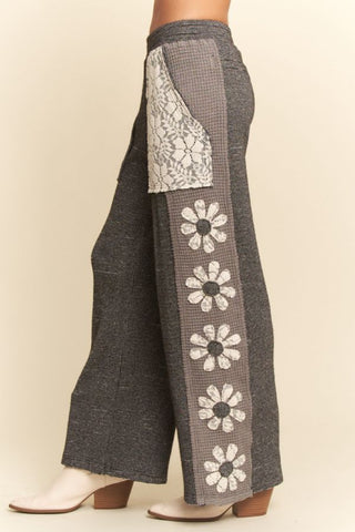 Petal Pusher Pants Charcoal/Mocha Pants Davi & Dani