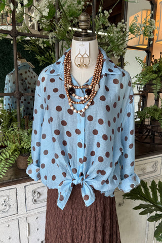 Days End Top Lt Blue