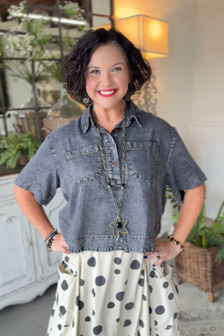 Garrett Top Black