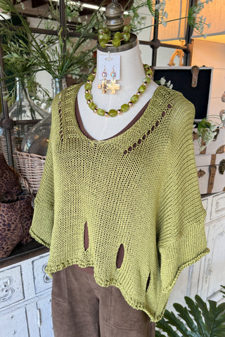 Knockout Sweater Olive Sweater Toscana 51
