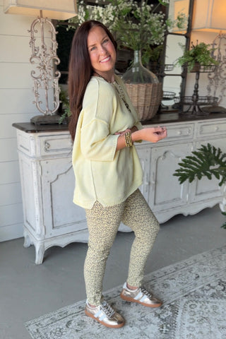 Lovin Leopard Pants Lavender