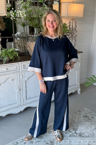 Sharlene Top Midnight Blue