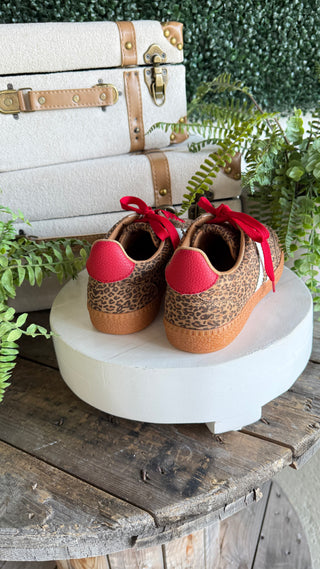 Heads Up Sneakers Mini Leopard by Corky’s