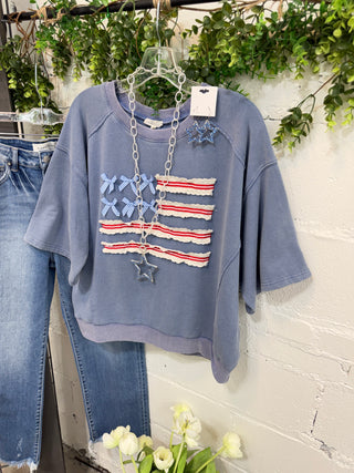 All American Washed Denim by Easel Shirts & Tops Easel