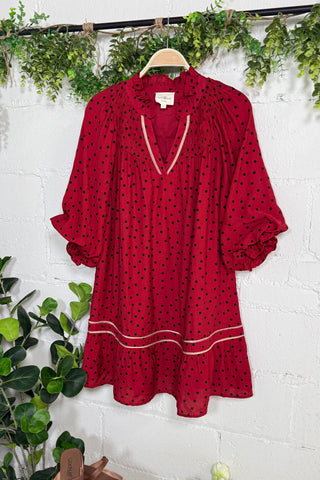 Sherwood Dress Chocolate by Umgee