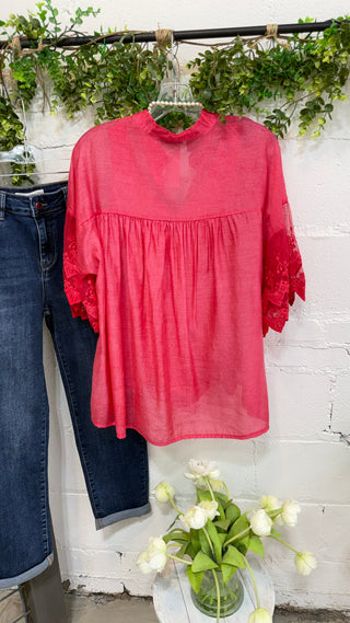 Damsel Top Strawberry