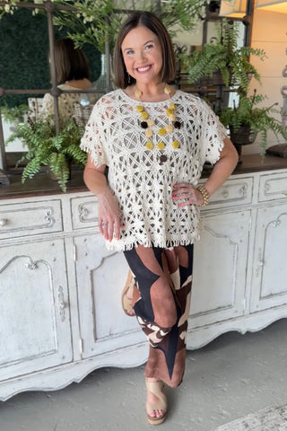 Judith Top Natural by Easel