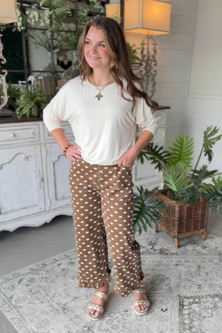 Warner Pants Brown by Jodifl