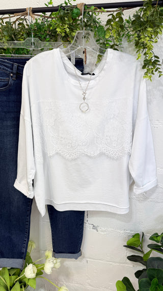 Darby Top White