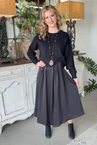 Daphne Dress Set Black by Jodifl S / Black Daphne Dress Set Black by Jodifl S / Black