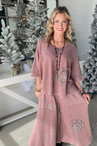 Sweetie Pie Top Brown by Easel Shirts & Tops Easel