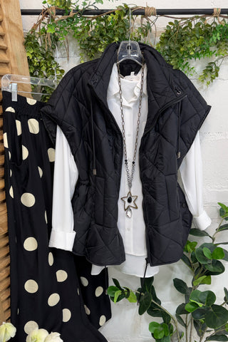 Cool Change Vest Black Puff Vest Original USA