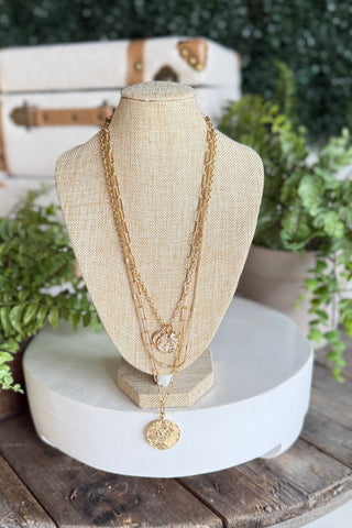 Charmed Life Necklace Gold Necklaces Chic Cool