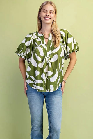 Ellington Top Olive Mix