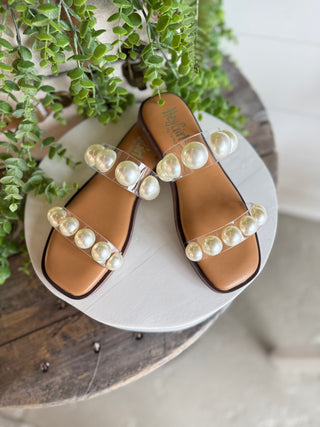 Catch A Buzz Clear by Corky's Sandal Corky's Footwear