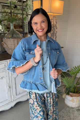 Sweet Soul Jacket Dk Denim