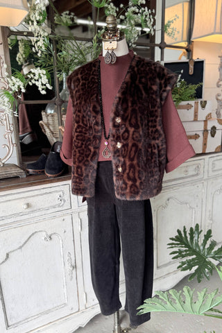 Persuasion Vest Brown Vest Wona Trading