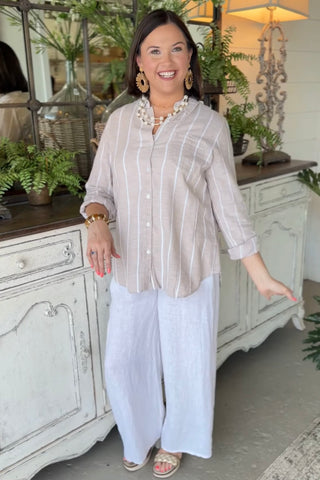 Durham Top Stone Shirts & Tops Camille & Co