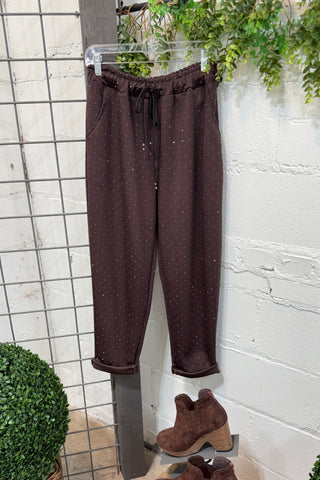 Gallery Pant Set Beige Top & Pant Set D Style