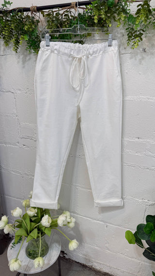 Kelly Pants Off White