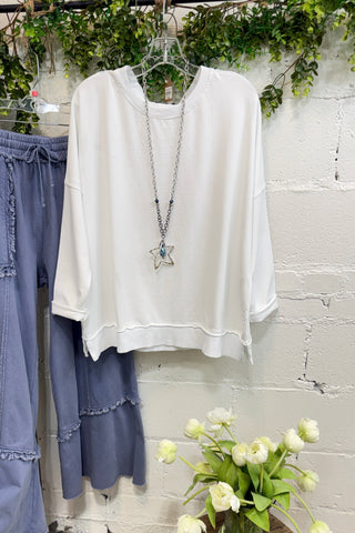Happiness Top White Shirts & Tops MuMu/JY