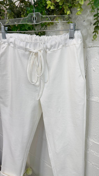 Kelly Pants Off White