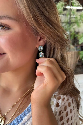 Stunning Earrings Aqua Earrings Chic Cool